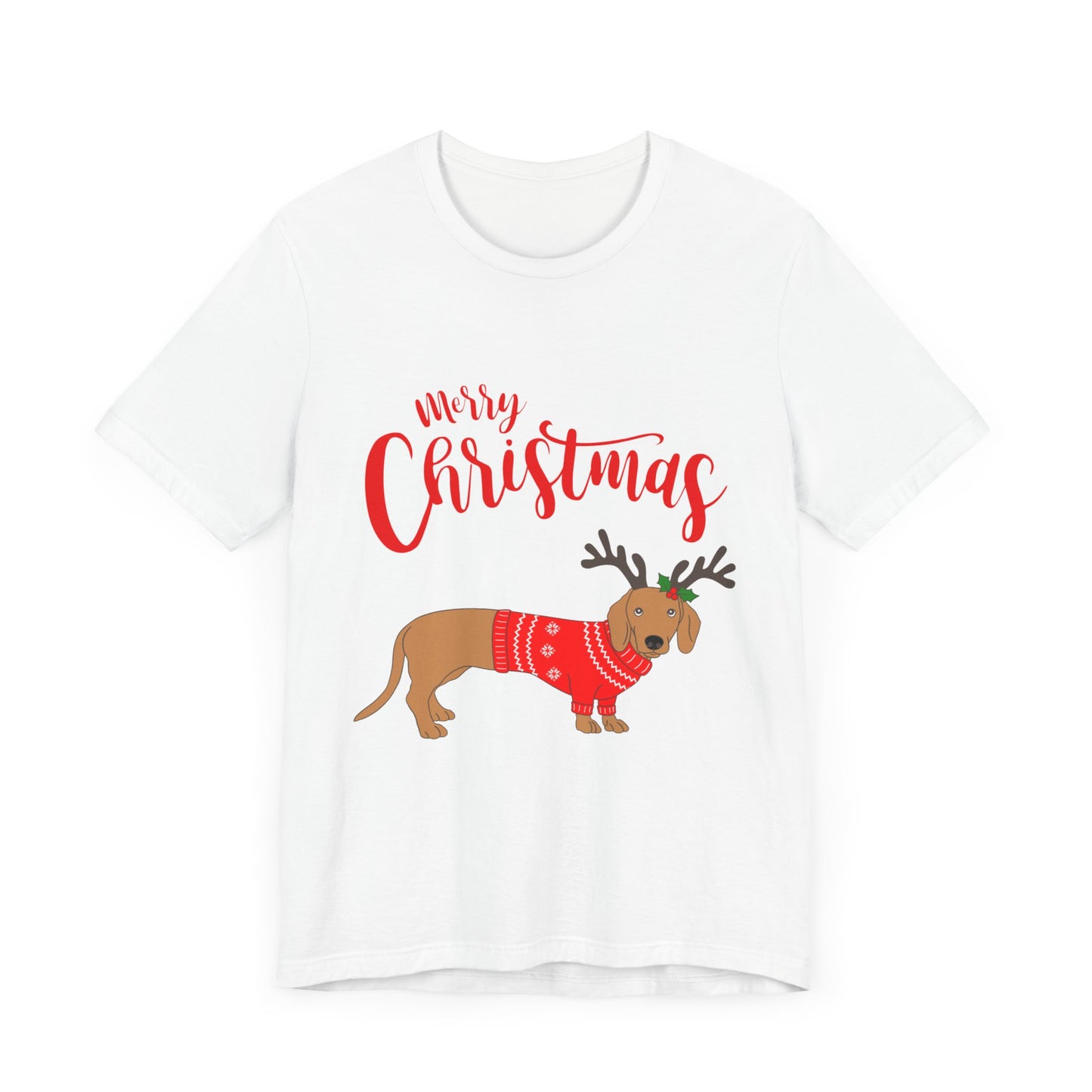 Festive Paws: Merry Christmas T-Shirt