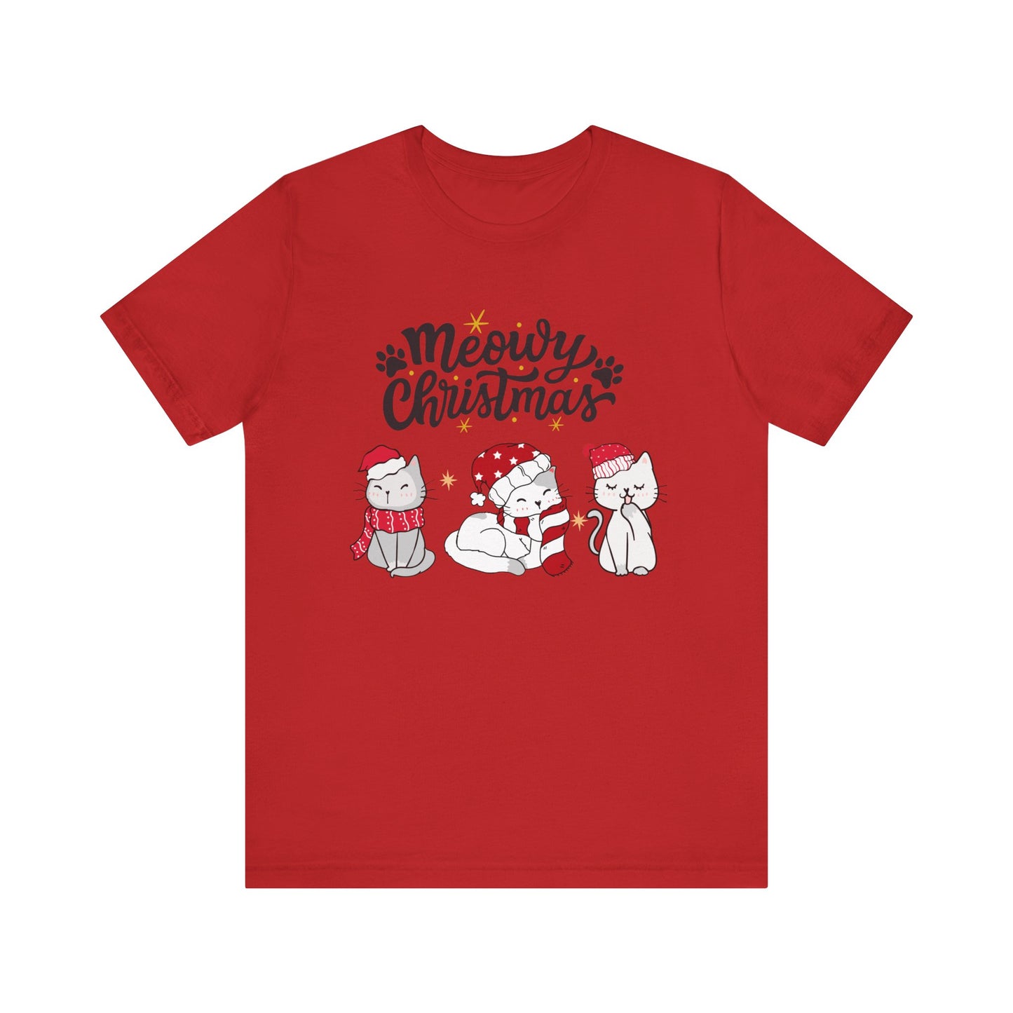 Meowy Christmas festive T-Shirt