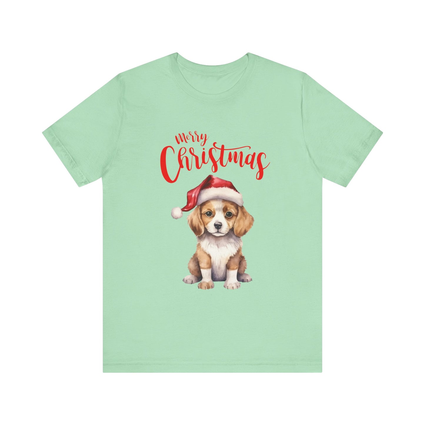 Jolly Pup: Merry Christmas T-Shirt