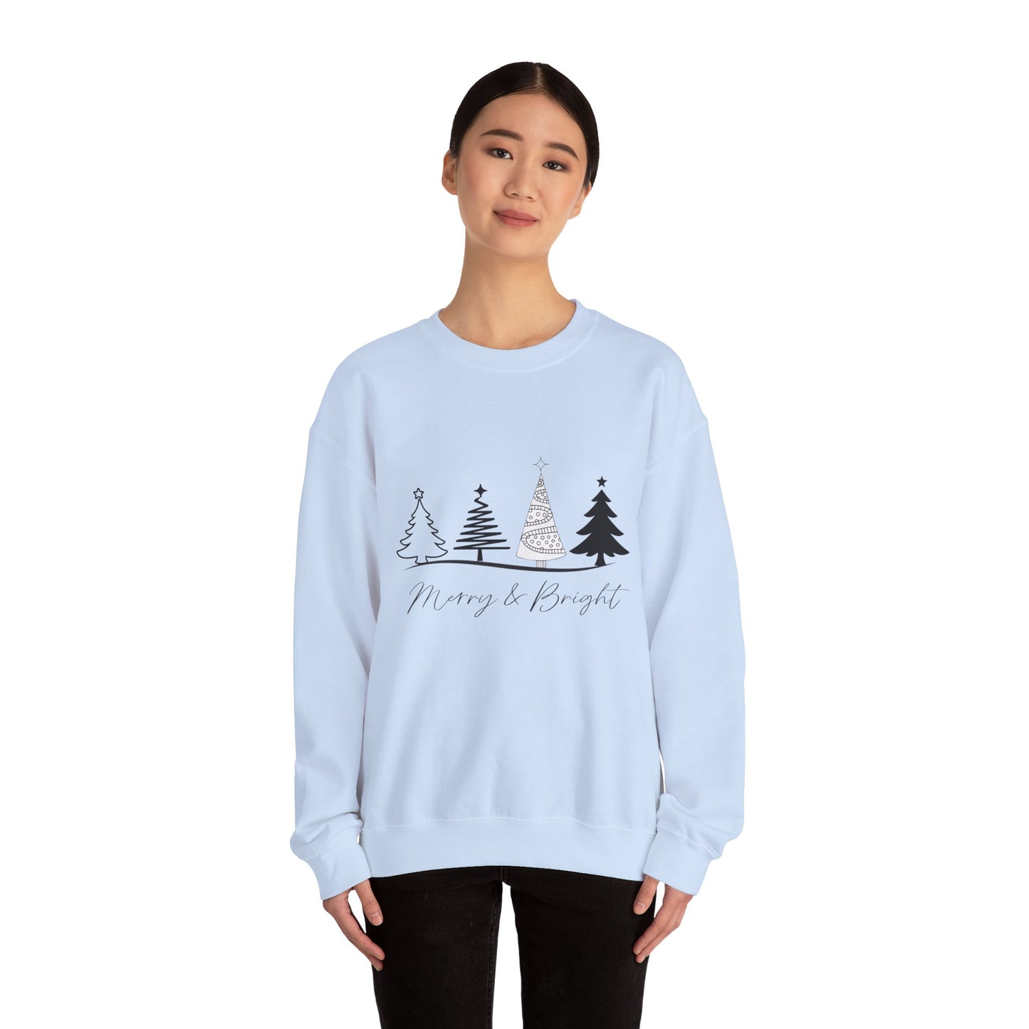 Merry and Bright: Festive Christmas  Crewneck