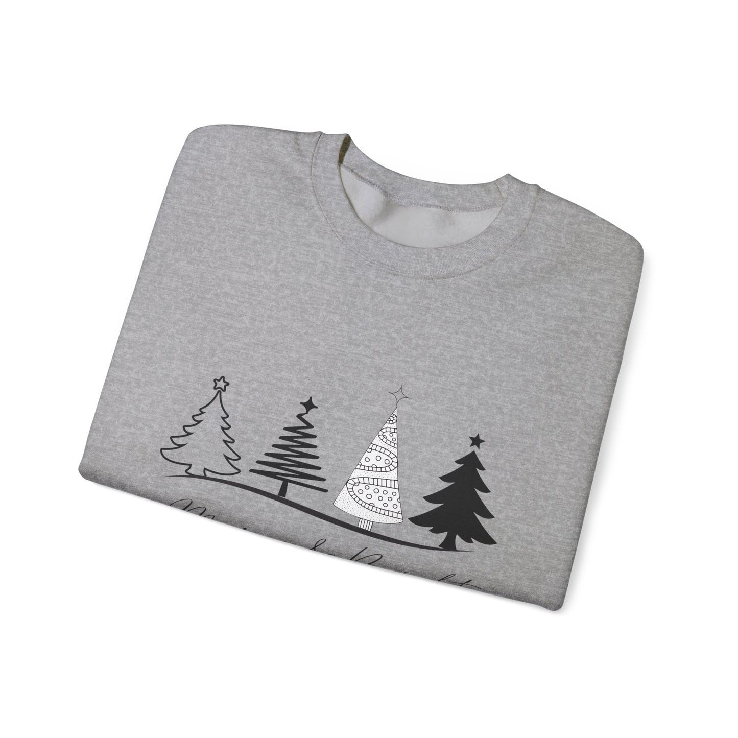 Merry and Bright: Festive Christmas  Crewneck