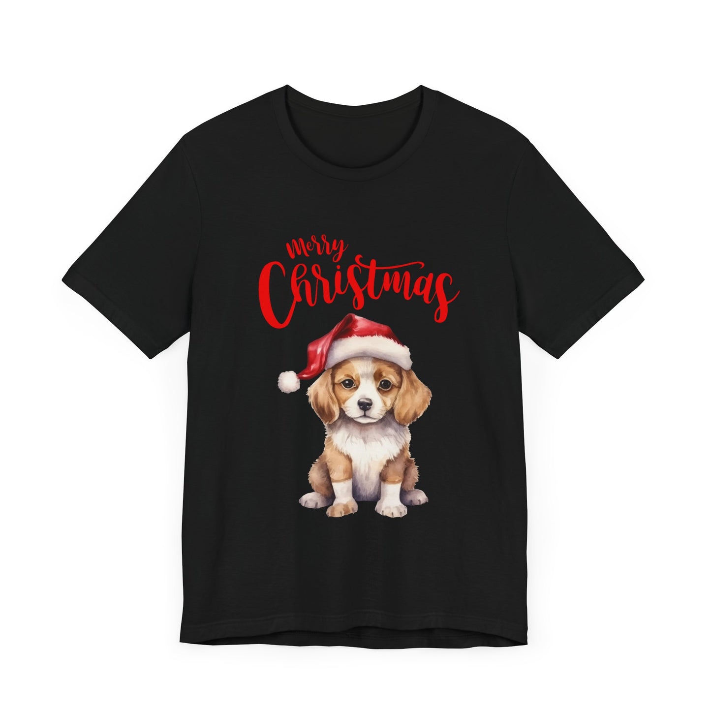 Jolly Pup: Merry Christmas T-Shirt