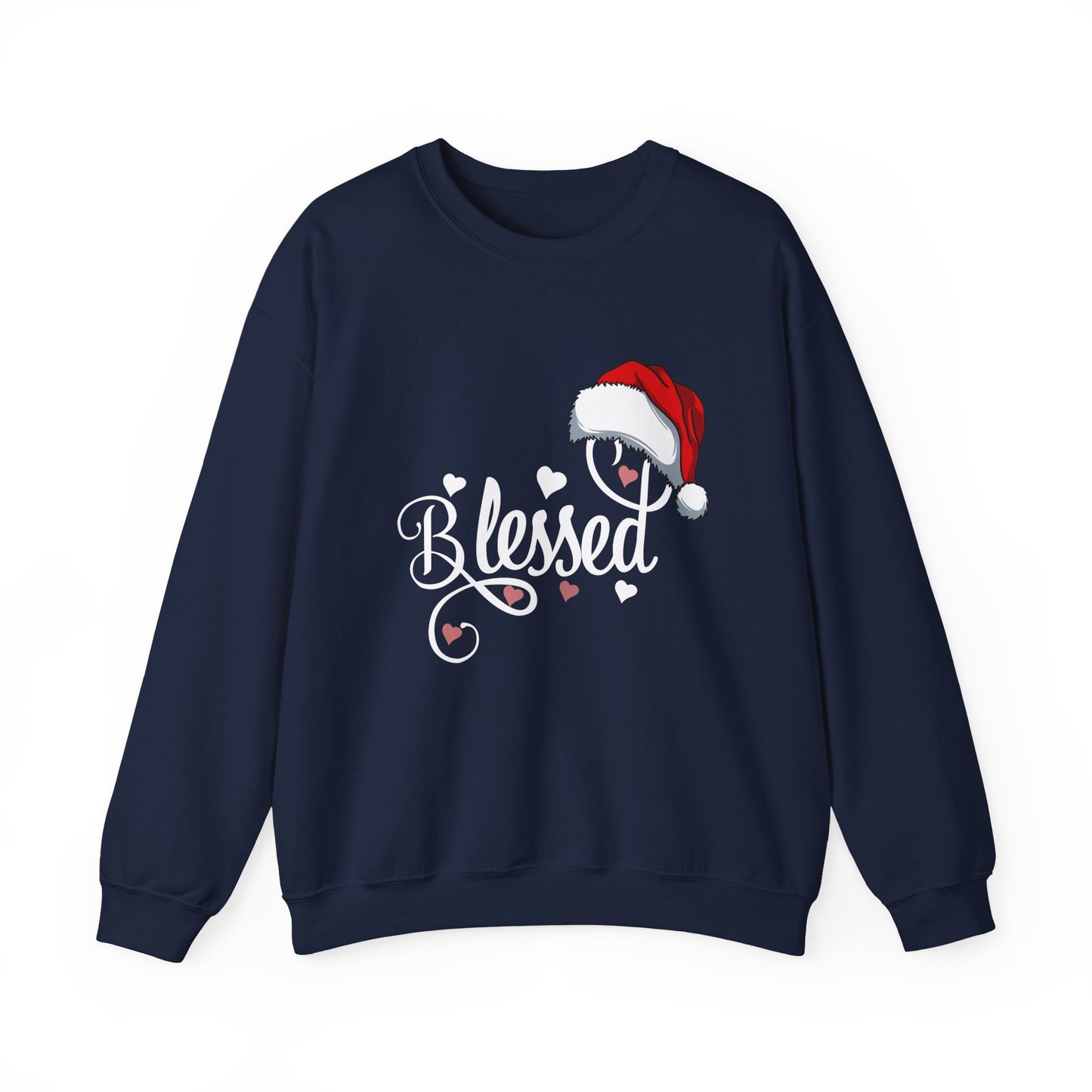 Blessed & Festive Christmas Crewneck