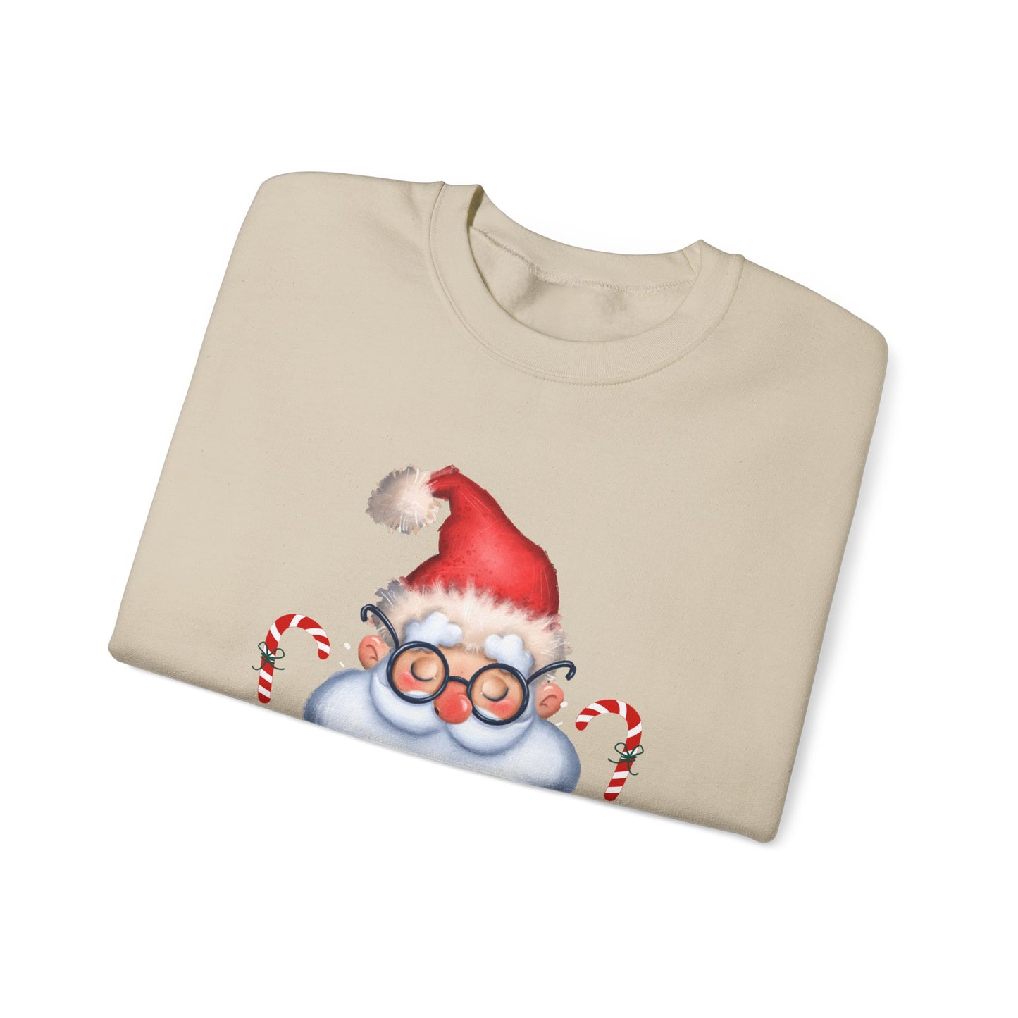 Merry & Zen: Christmas Meditating Santa  Crewneck