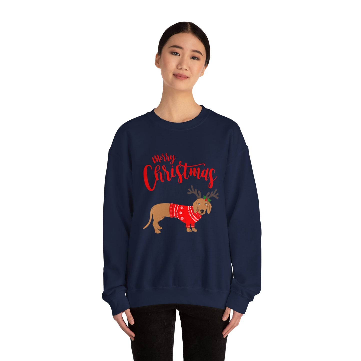 Festive Paws: Merry Christmas Crewneck