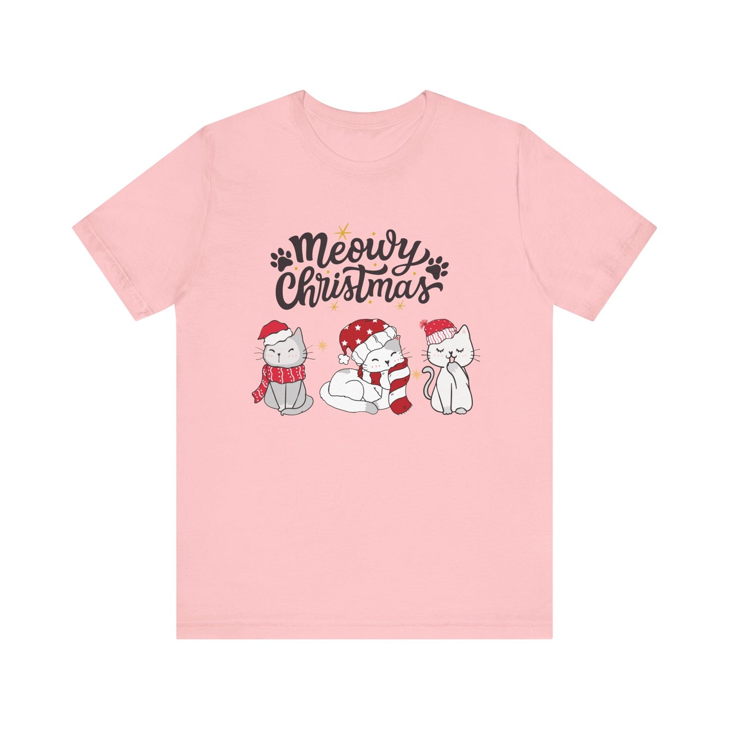 Meowy Christmas festive T-Shirt