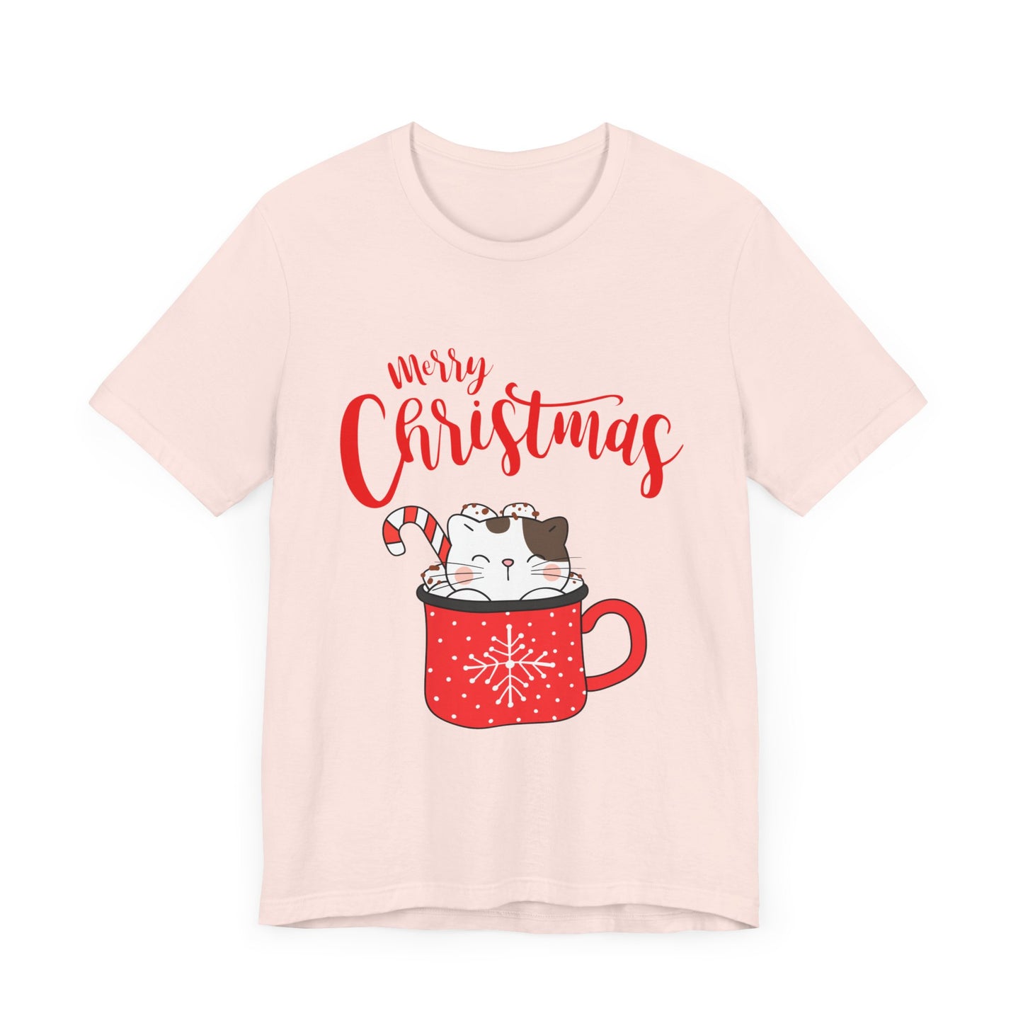 Christmas Cuteness: Kitty in a Cup T-Shirt