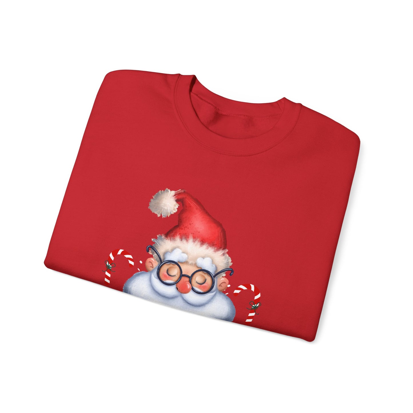 Merry & Zen: Christmas Meditating Santa  Crewneck