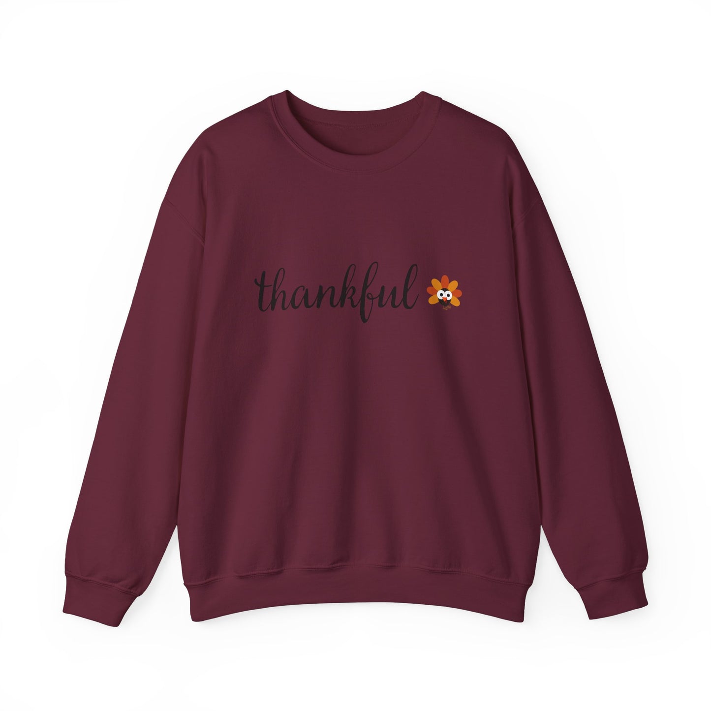 Thanksgiving Turkey Thankful Crewneck