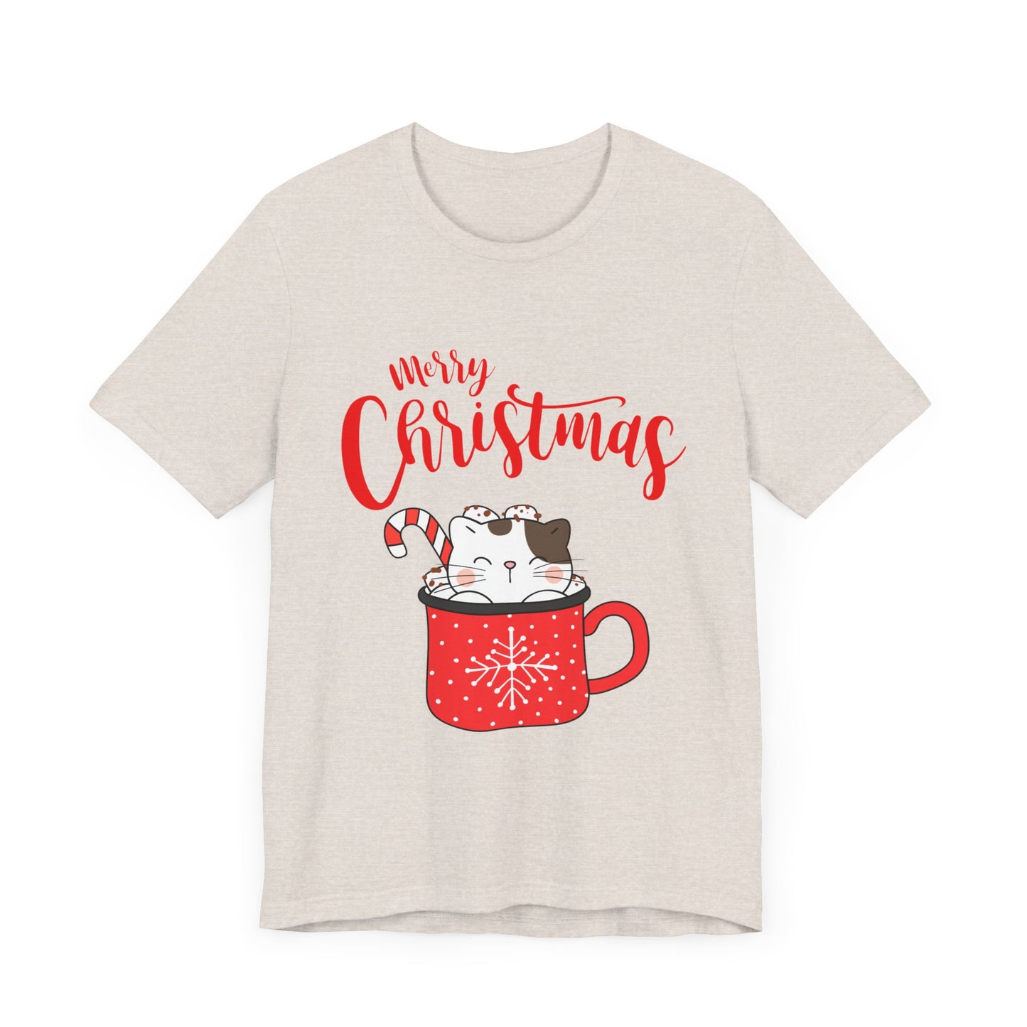 Christmas Cuteness: Kitty in a Cup T-Shirt