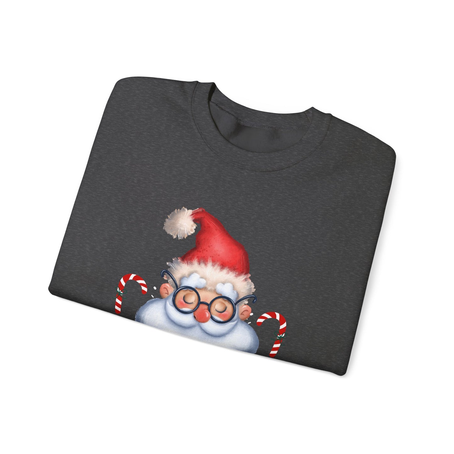 Merry & Zen: Christmas Meditating Santa  Crewneck