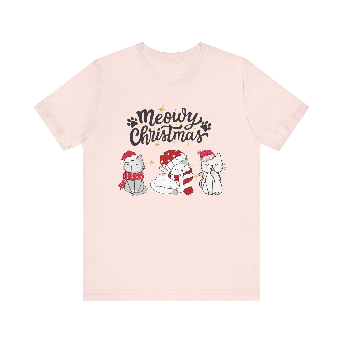 Meowy Christmas festive T-Shirt