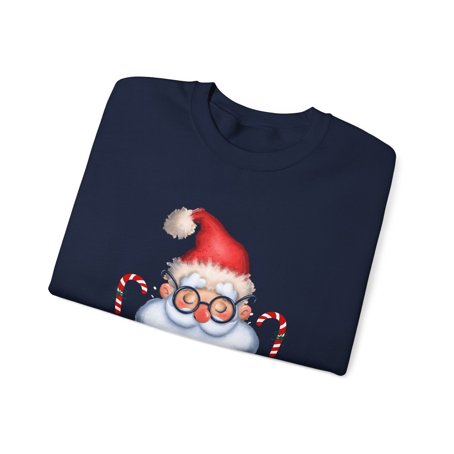 Merry & Zen: Christmas Meditating Santa  Crewneck