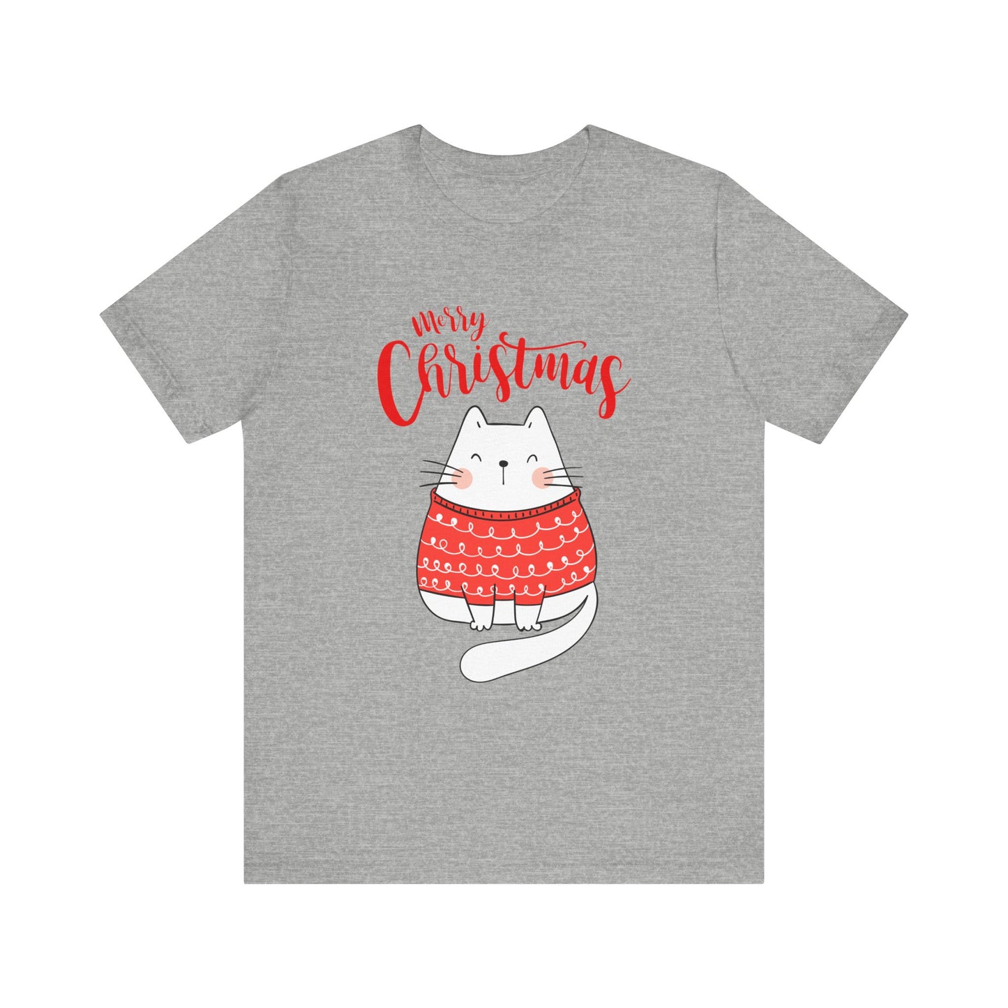 Purrfectly Merry: Cat in festive mood T-Shirt