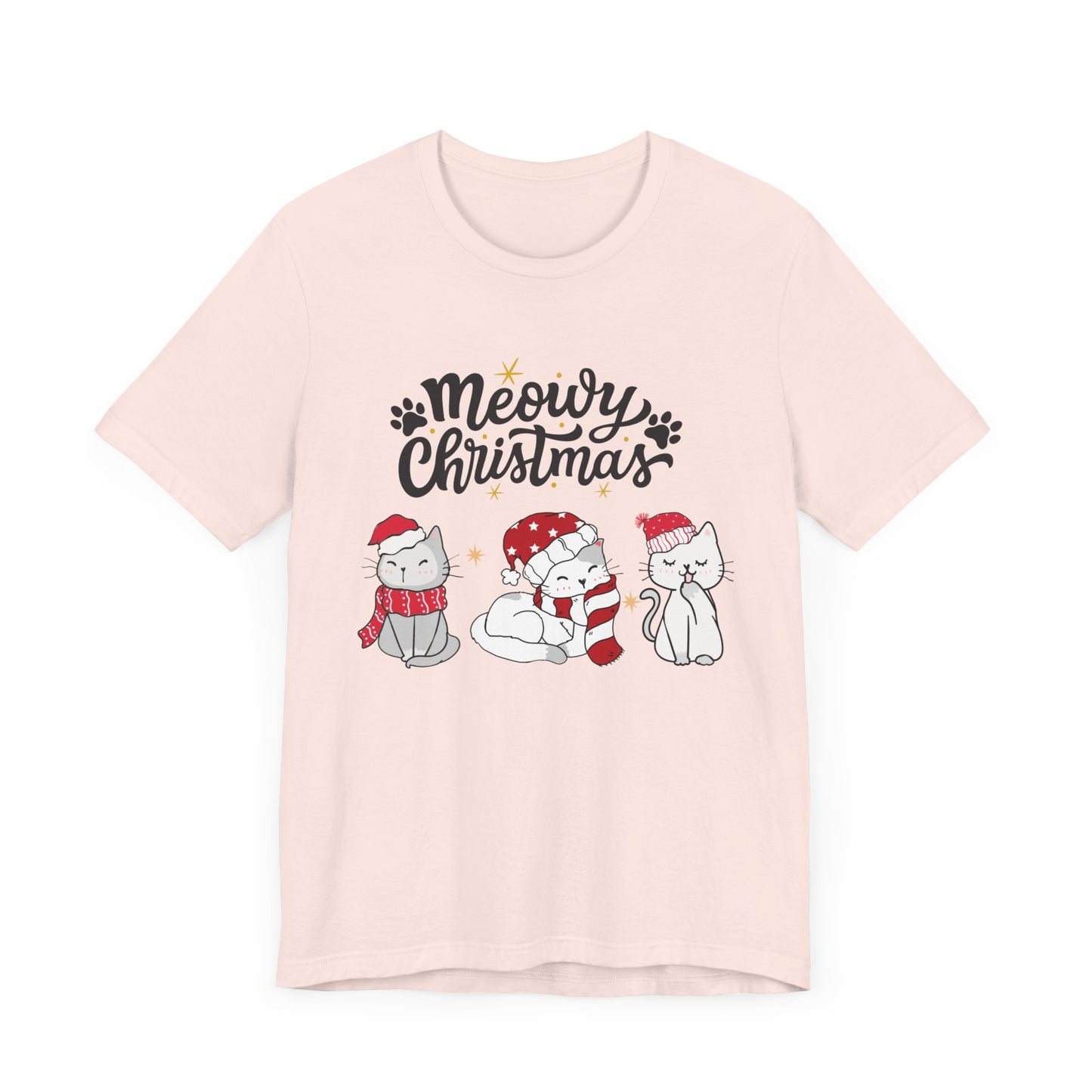 Meowy Christmas festive T-Shirt