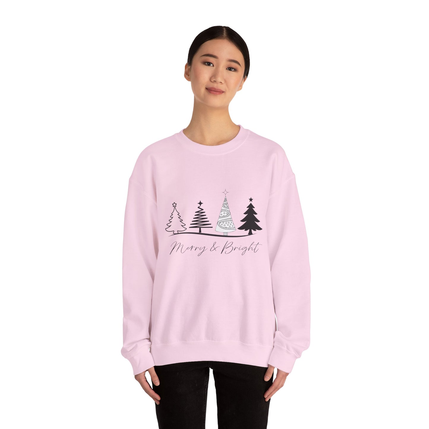 Merry and Bright: Festive Christmas  Crewneck