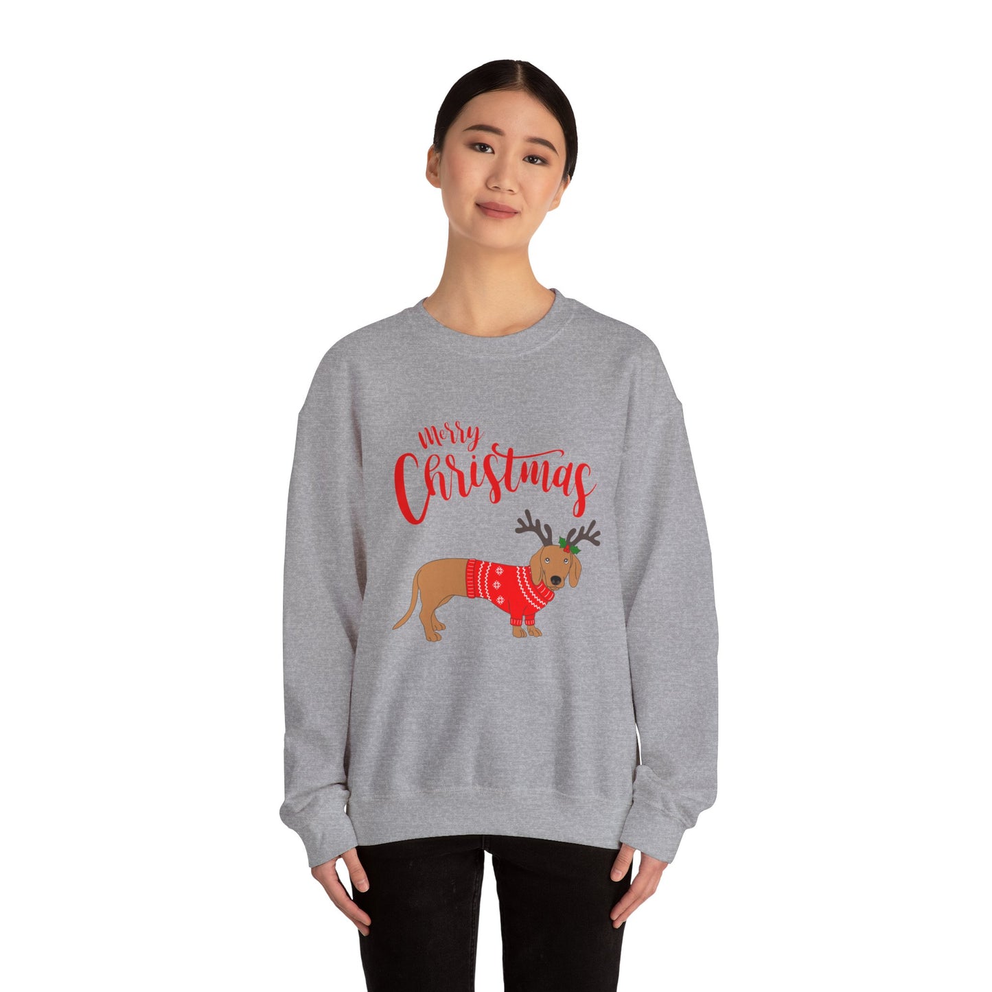 Festive Paws: Merry Christmas Crewneck