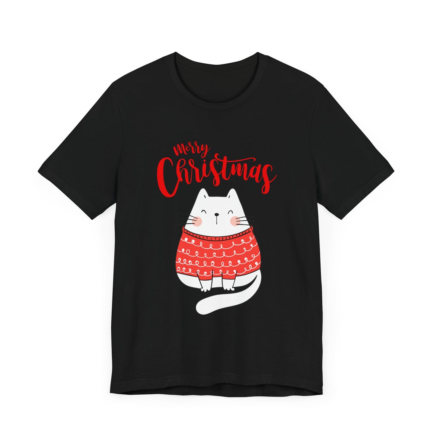 Purrfectly Merry: Cat in festive mood T-Shirt