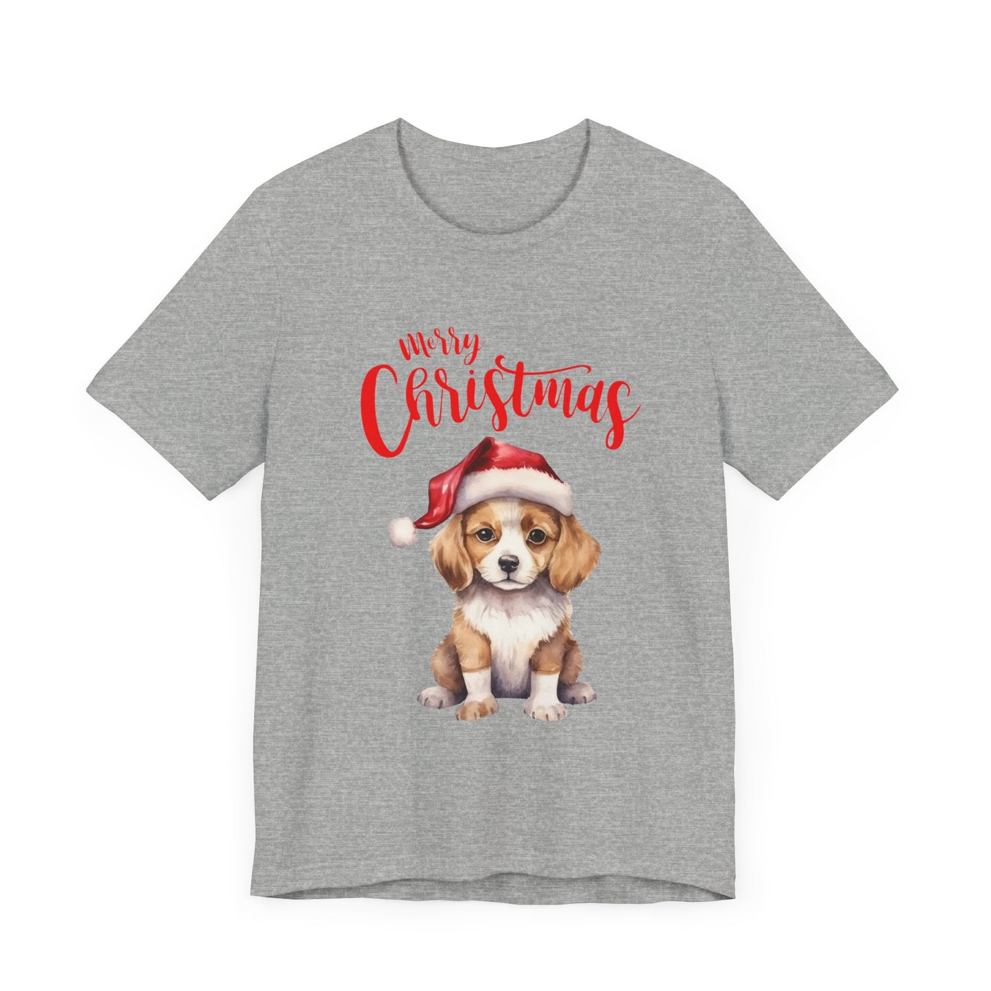 Jolly Pup: Merry Christmas T-Shirt