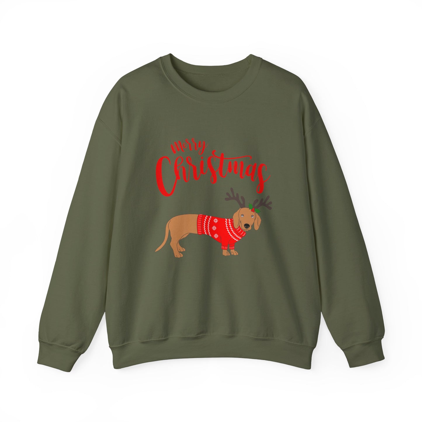 Festive Paws: Merry Christmas Crewneck