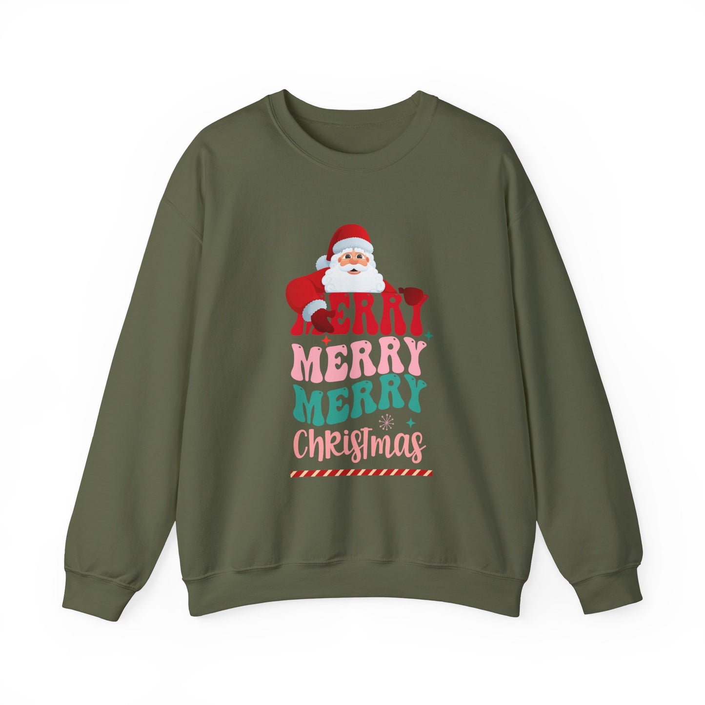 Merry Merry Merry Christmas Crewneck