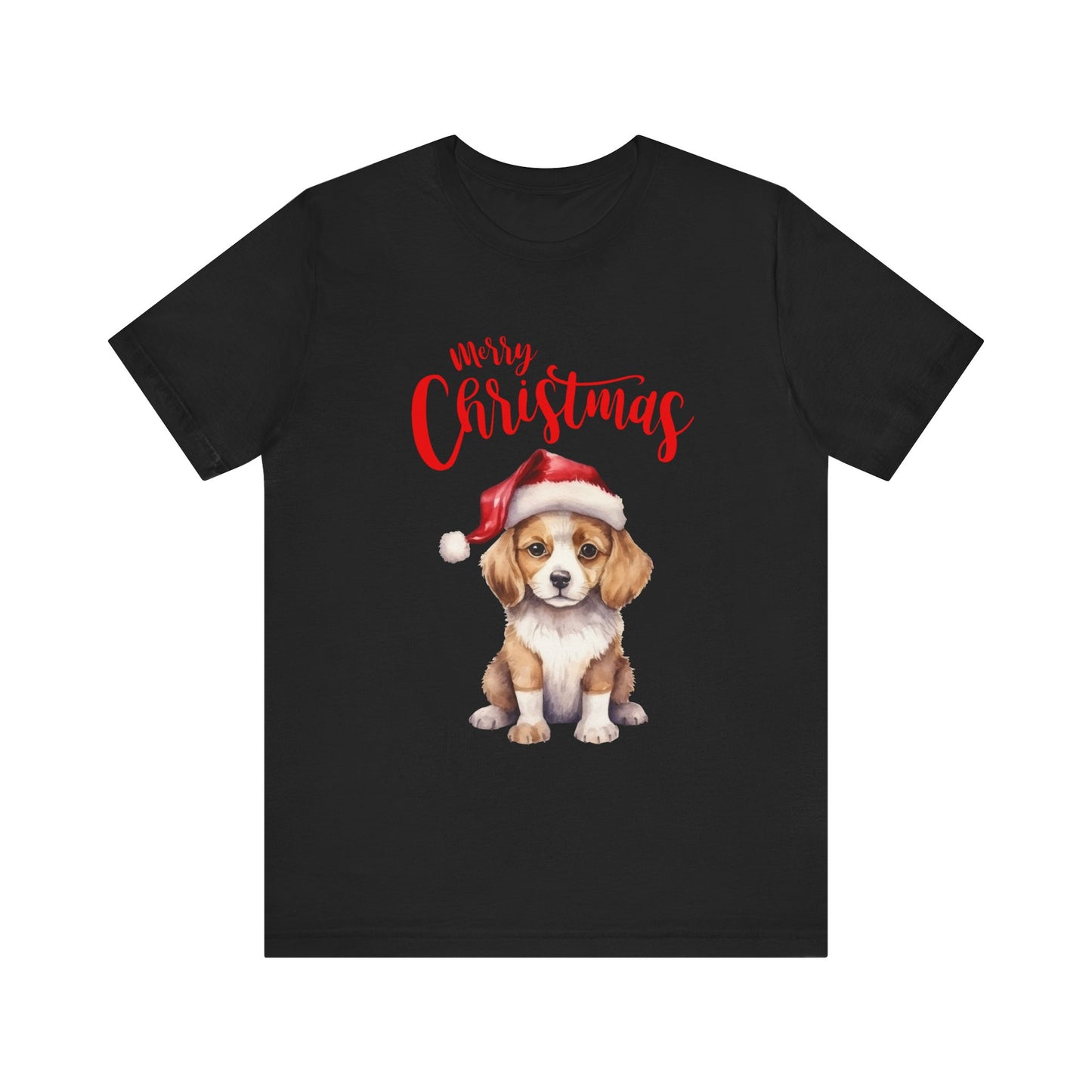 Jolly Pup: Merry Christmas T-Shirt