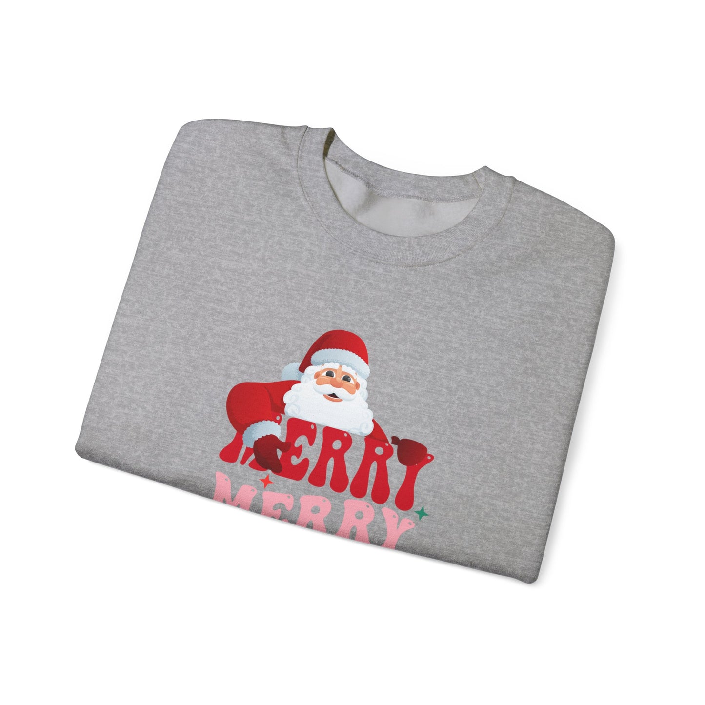 Merry Merry Merry Christmas Crewneck