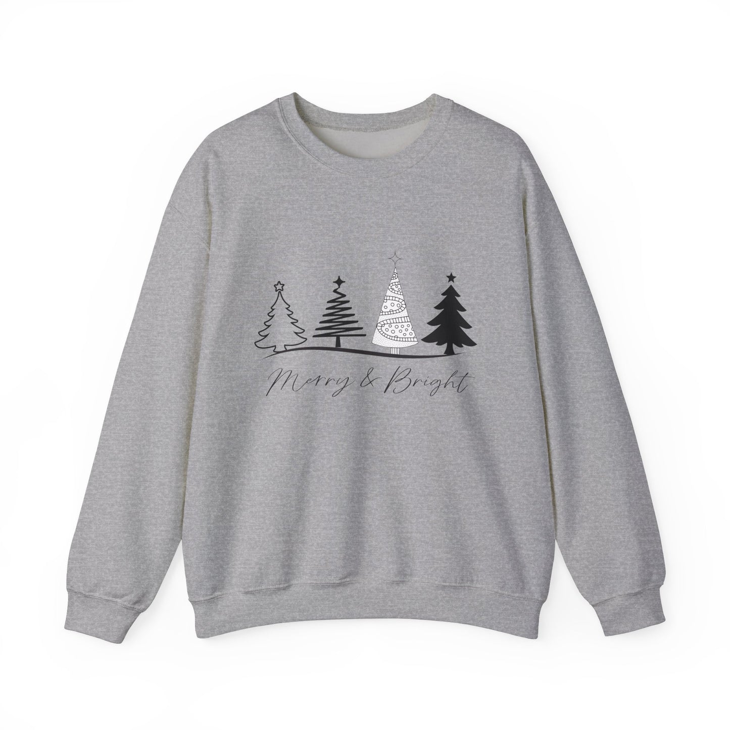 Merry and Bright: Festive Christmas  Crewneck