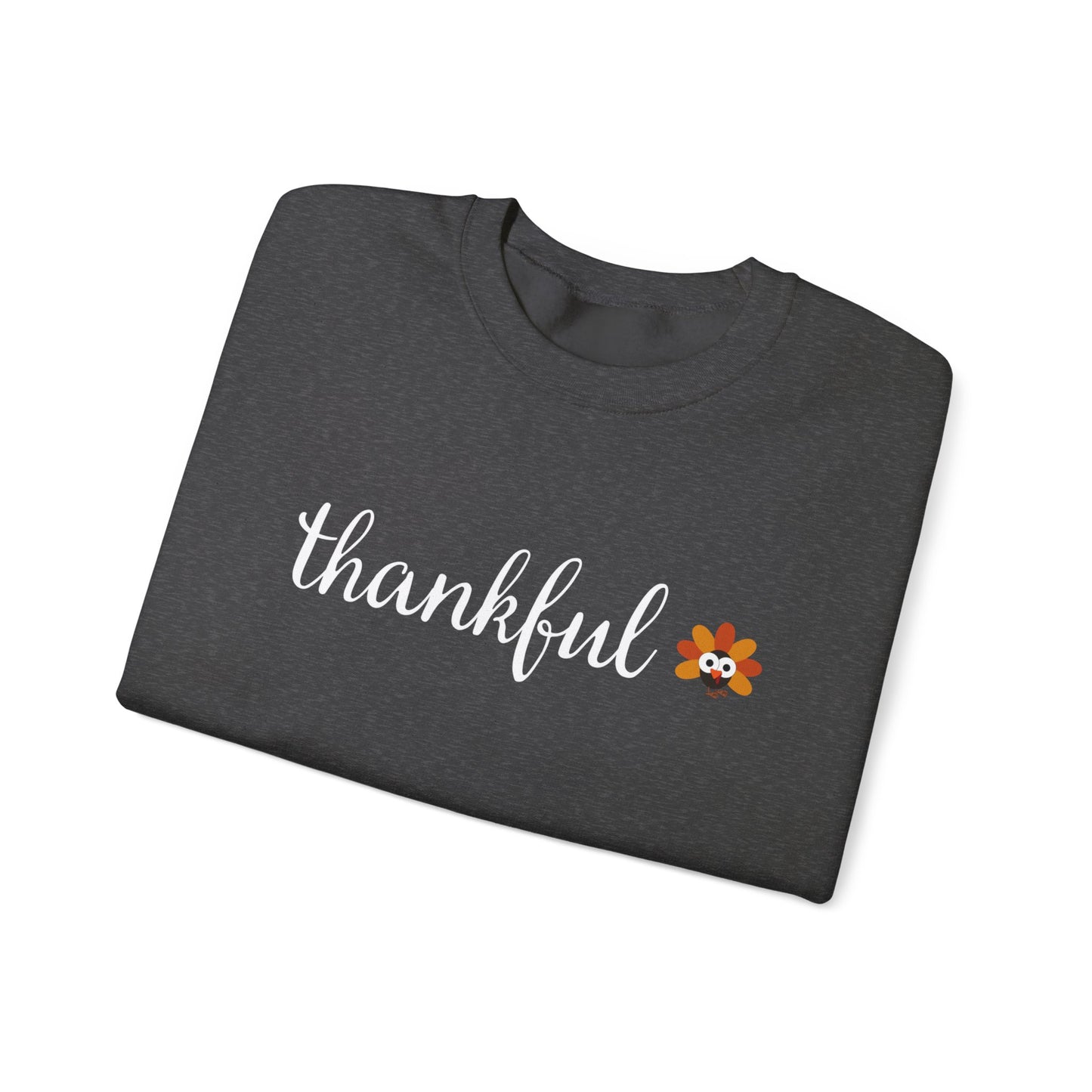 Thanksgiving Turkey Thankful Crewneck