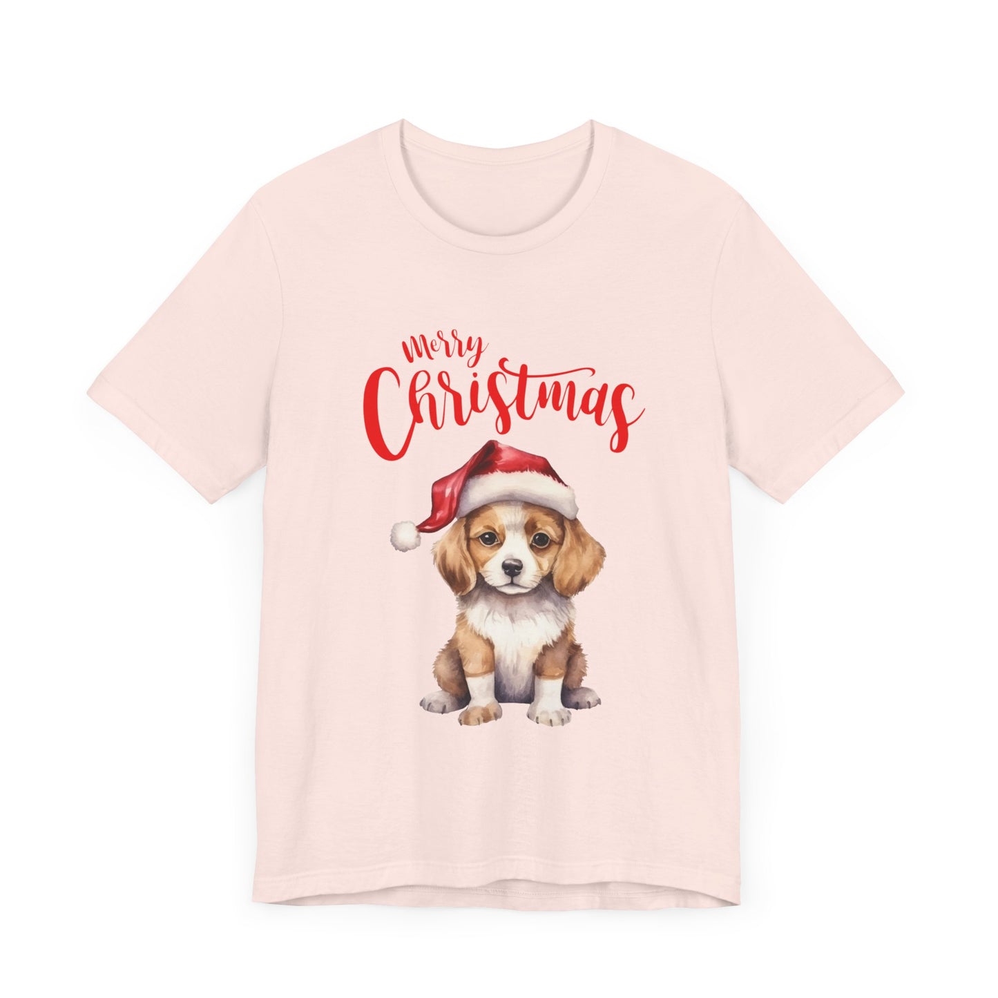 Jolly Pup: Merry Christmas T-Shirt