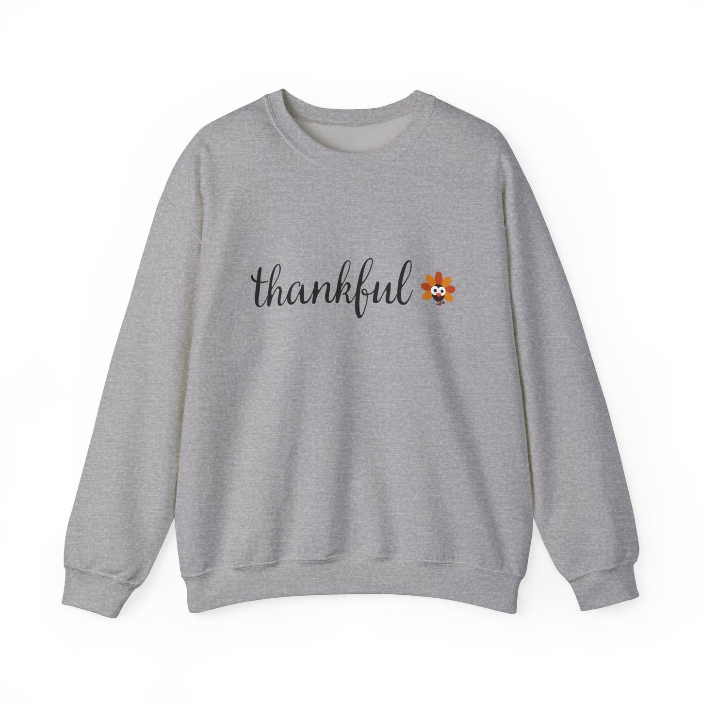 Thanksgiving Turkey Thankful Crewneck