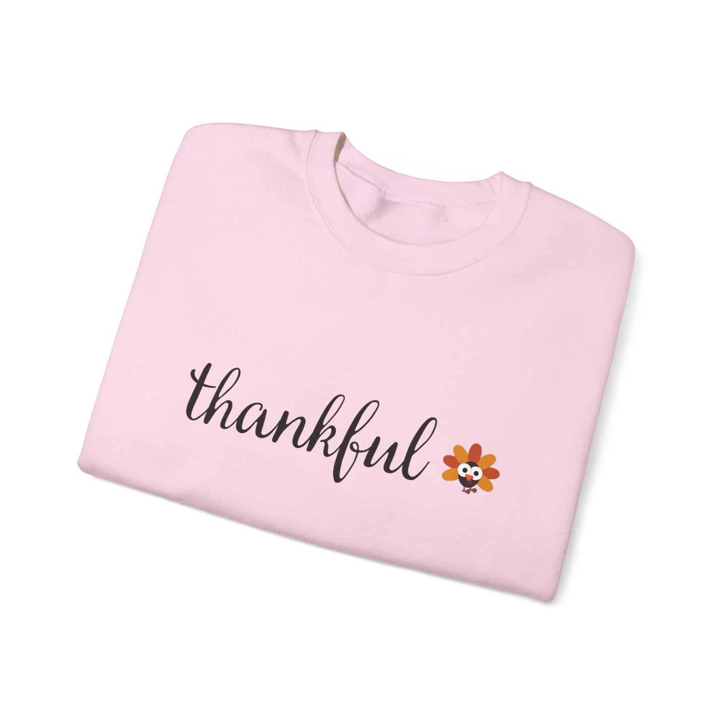 Thanksgiving Turkey Thankful Crewneck