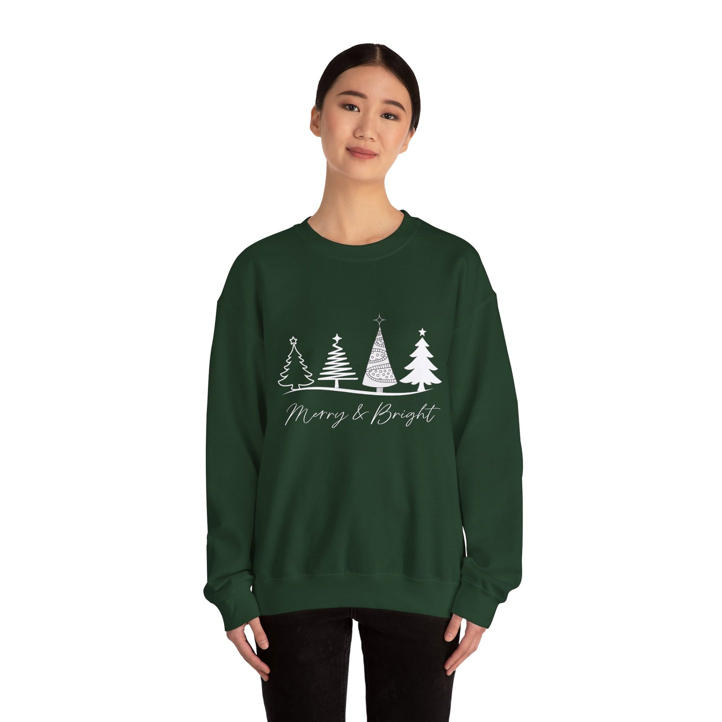 Merry and Bright: Festive Christmas  Crewneck