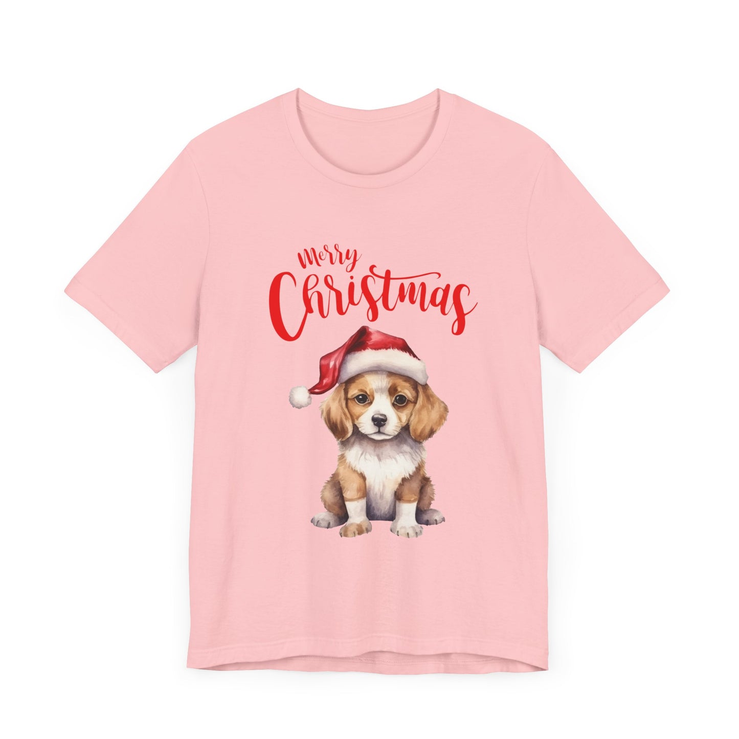 Jolly Pup: Merry Christmas T-Shirt