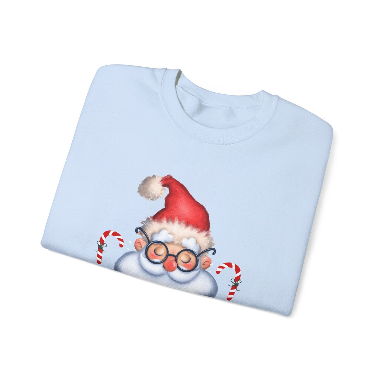 Merry & Zen: Christmas Meditating Santa  Crewneck