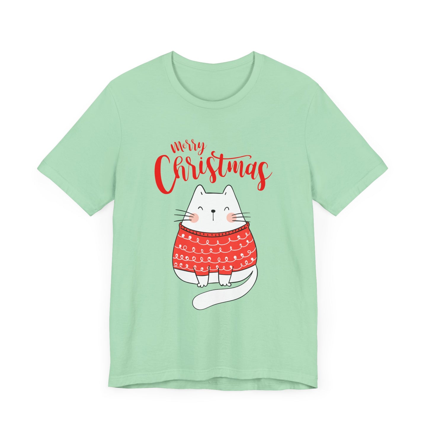 Purrfectly Merry: Cat in festive mood T-Shirt