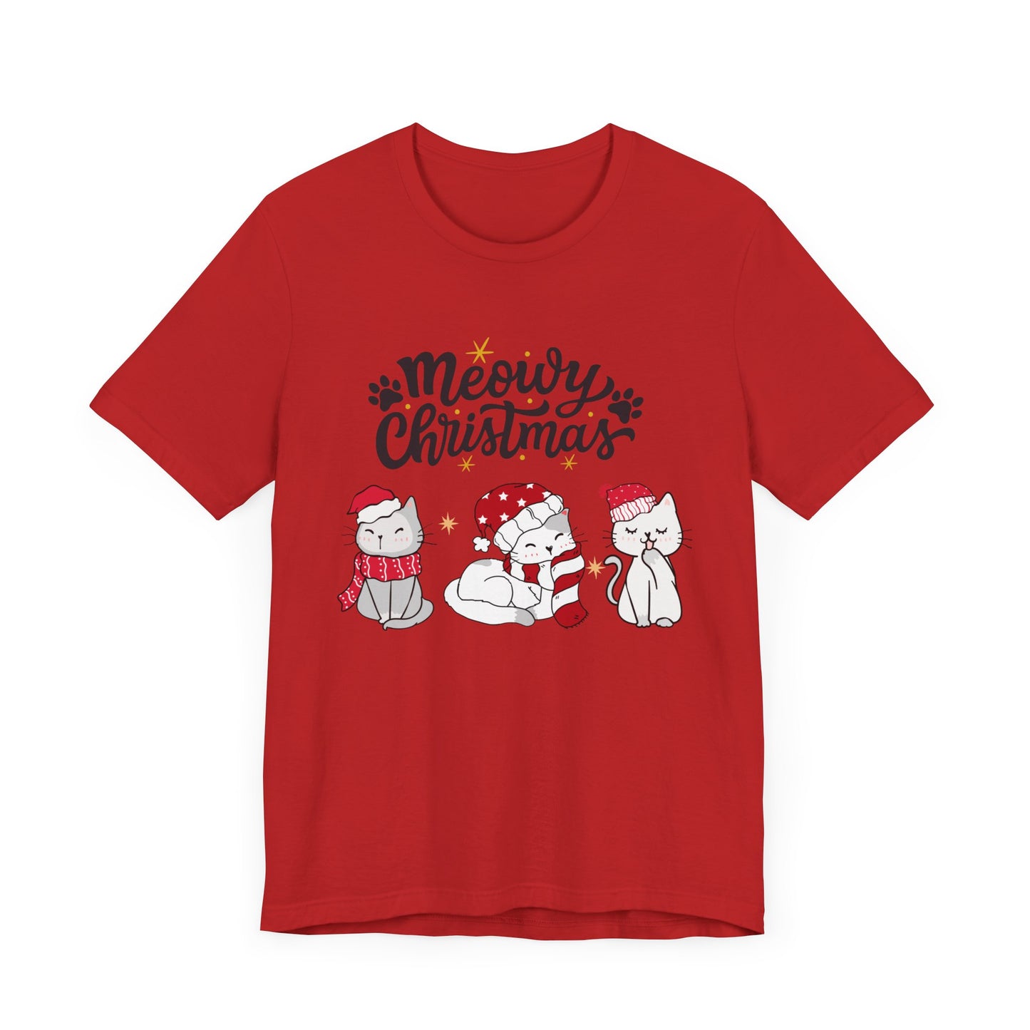 Meowy Christmas festive T-Shirt