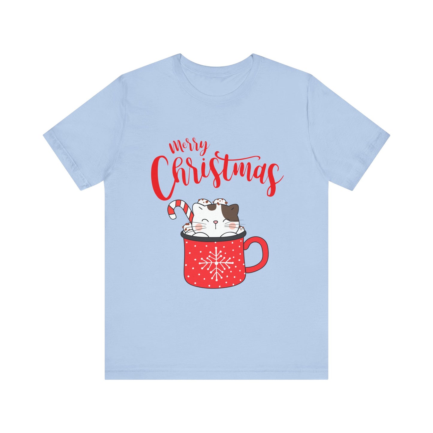 Christmas Cuteness: Kitty in a Cup T-Shirt