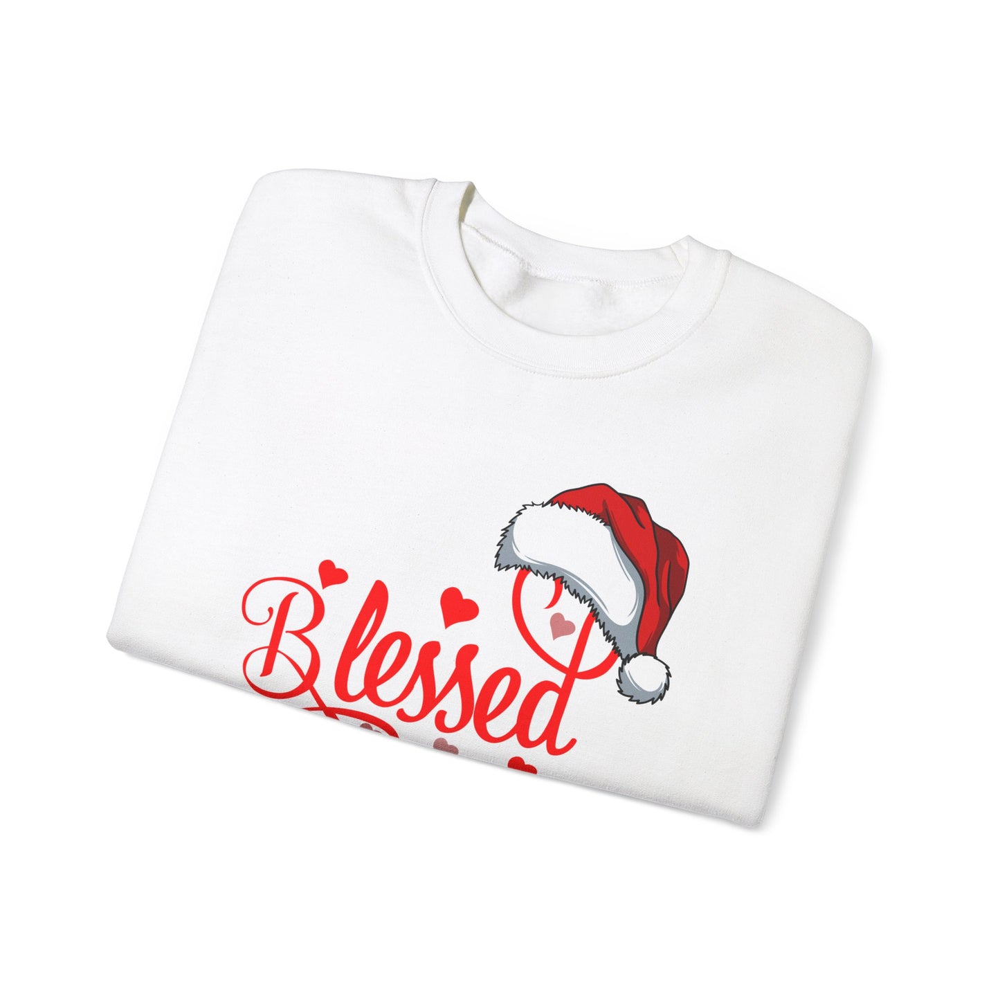 Blessed & Festive Christmas Crewneck