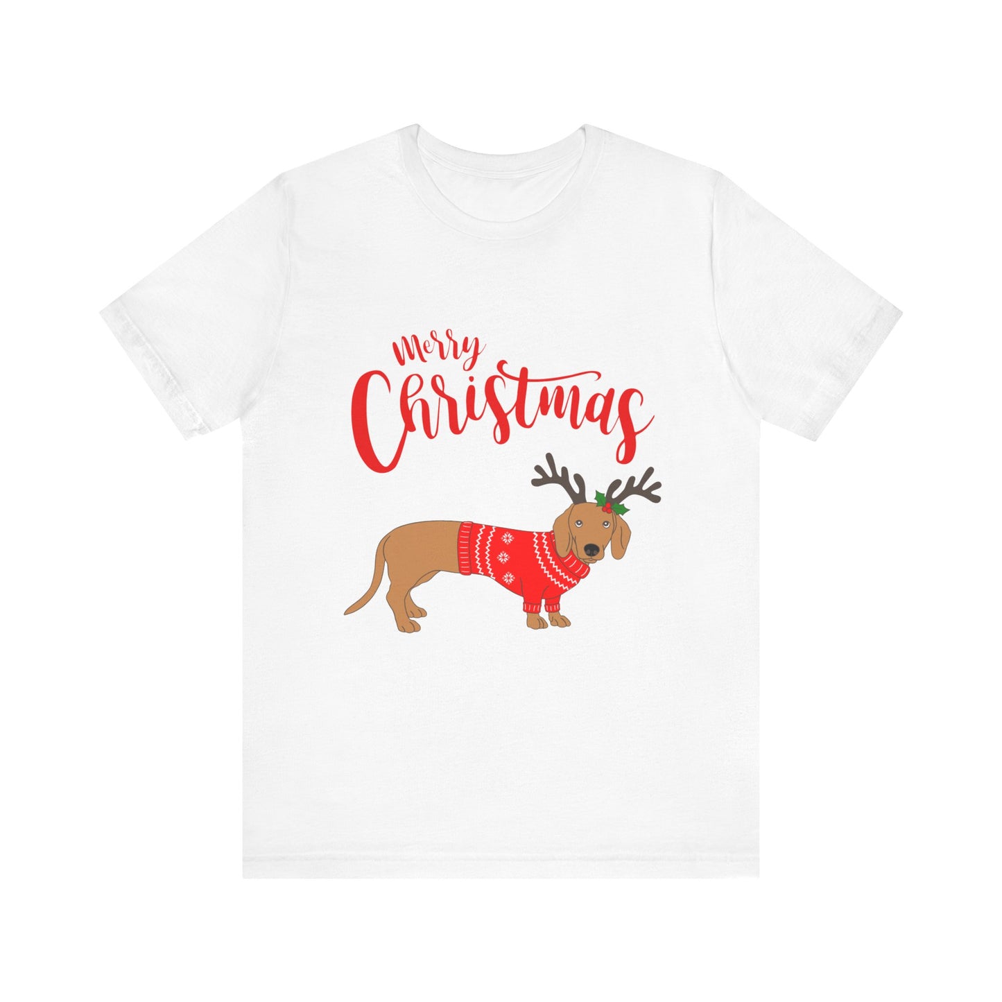 Festive Paws: Merry Christmas T-Shirt