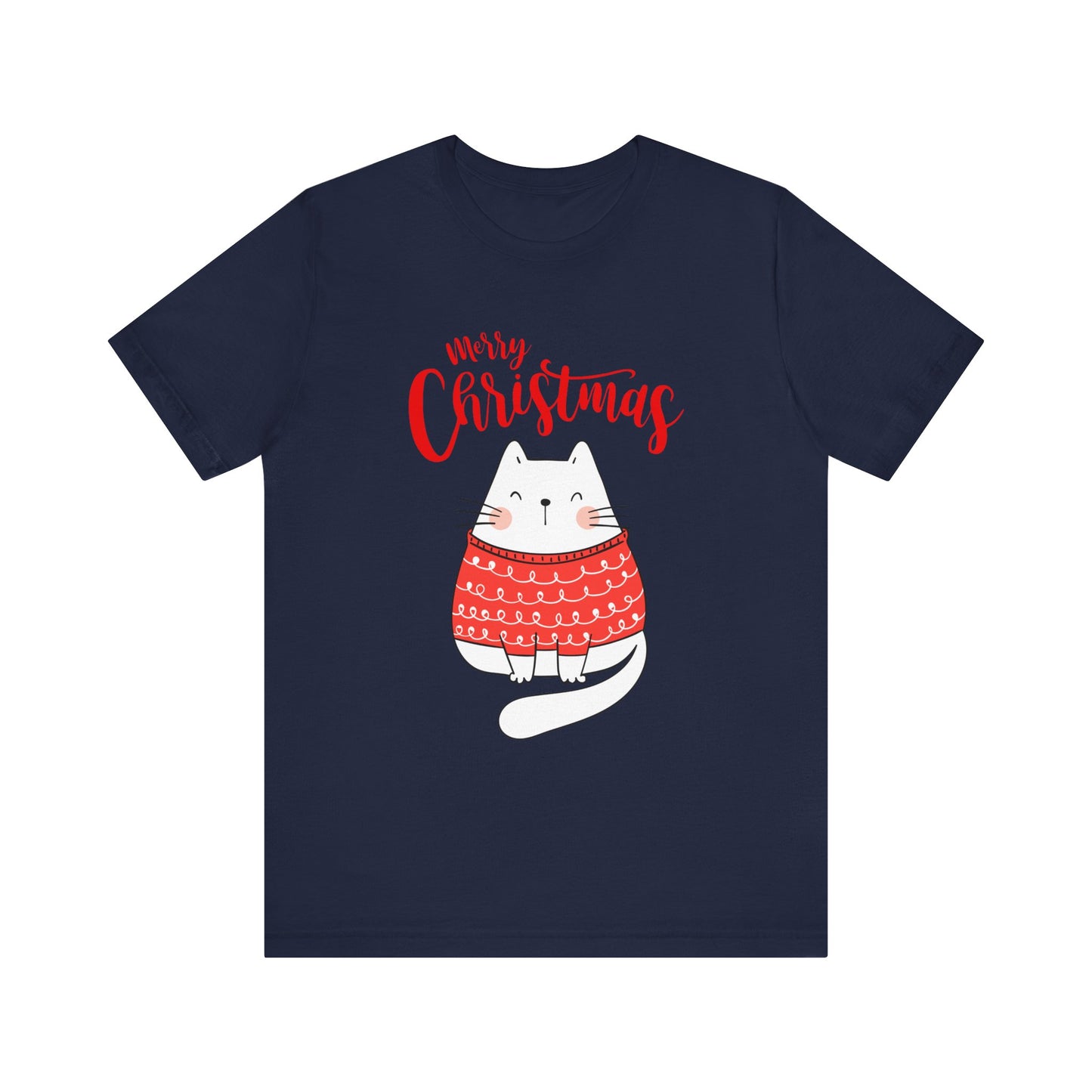 Purrfectly Merry: Cat in festive mood T-Shirt