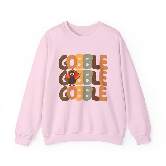 Thanksgiving Gobble Turkey Crewneck