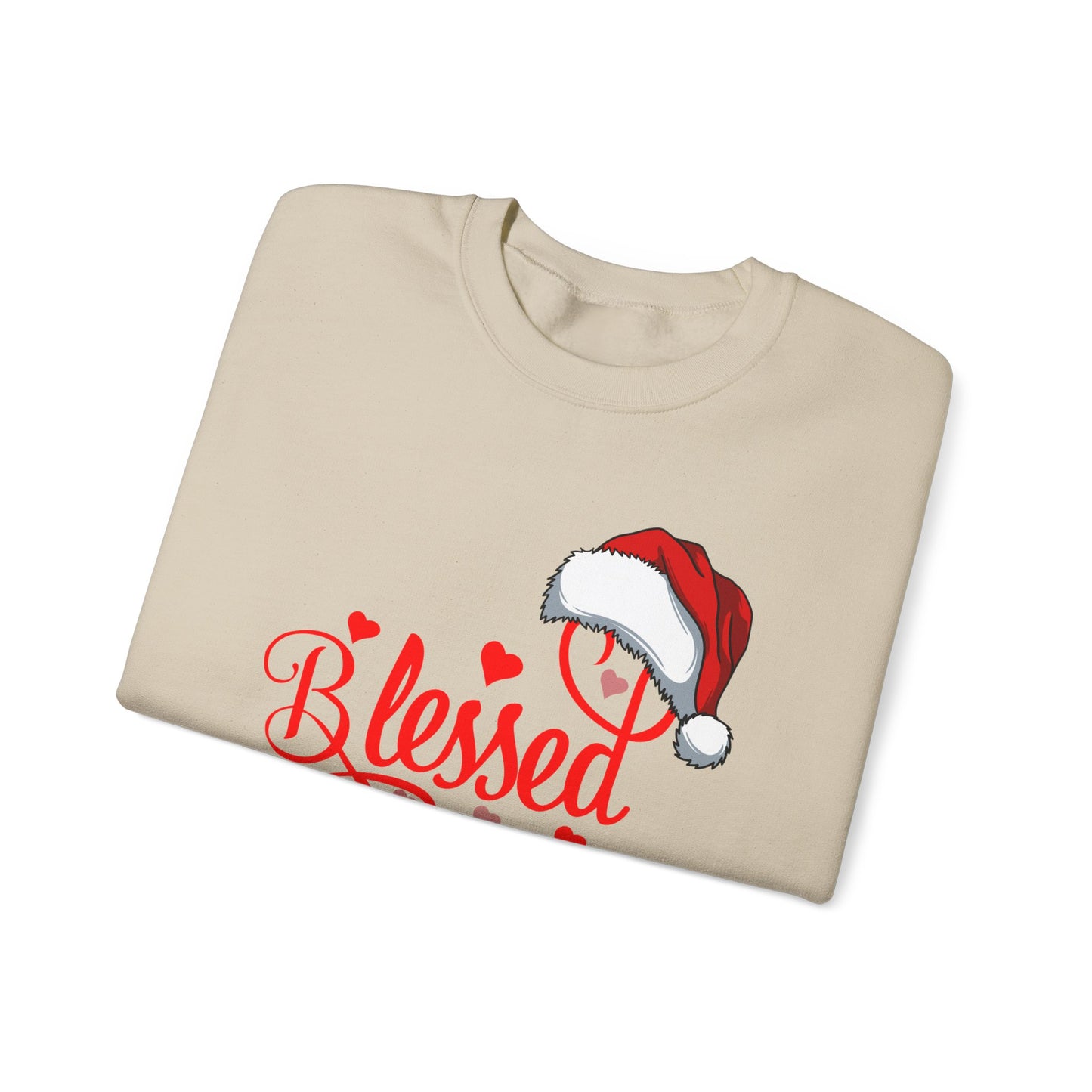 Blessed & Festive Christmas Crewneck