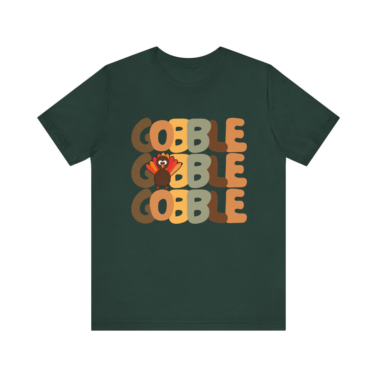 Thanksgiving Gobble Turkey Tee