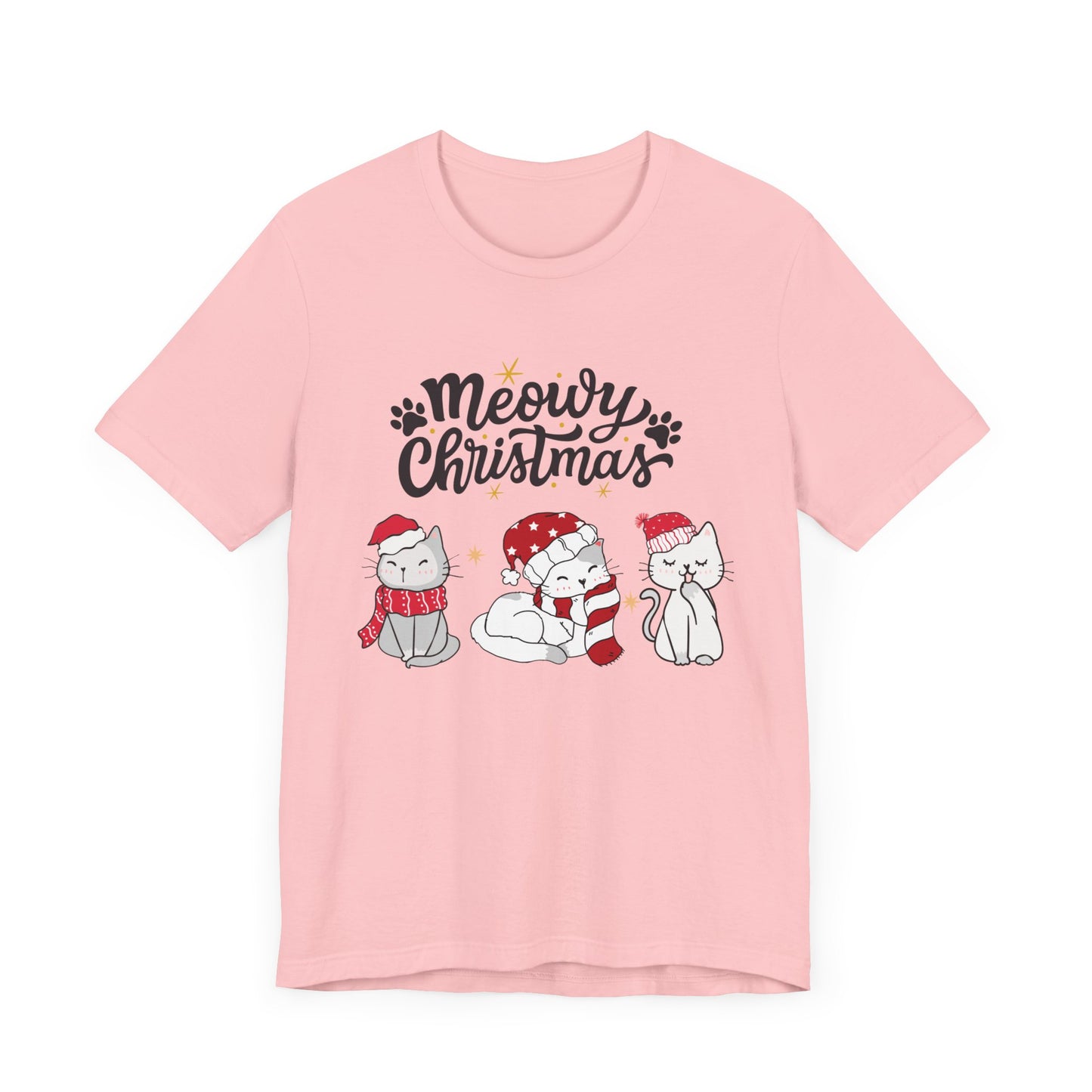 Meowy Christmas festive T-Shirt