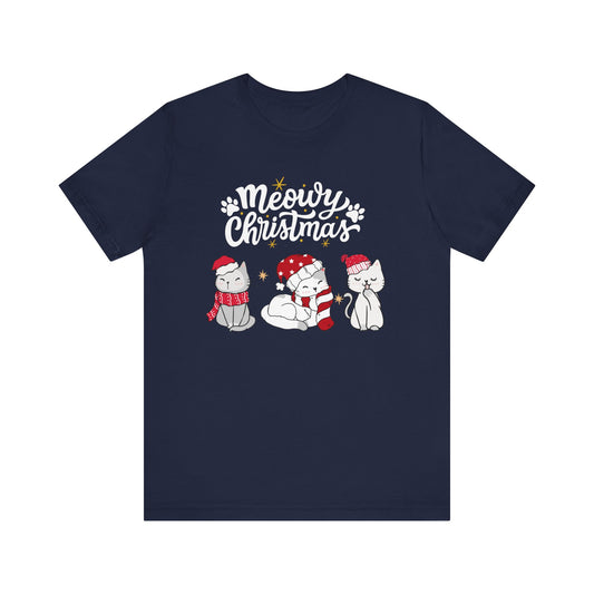 Meowy Christmas T-Shirt