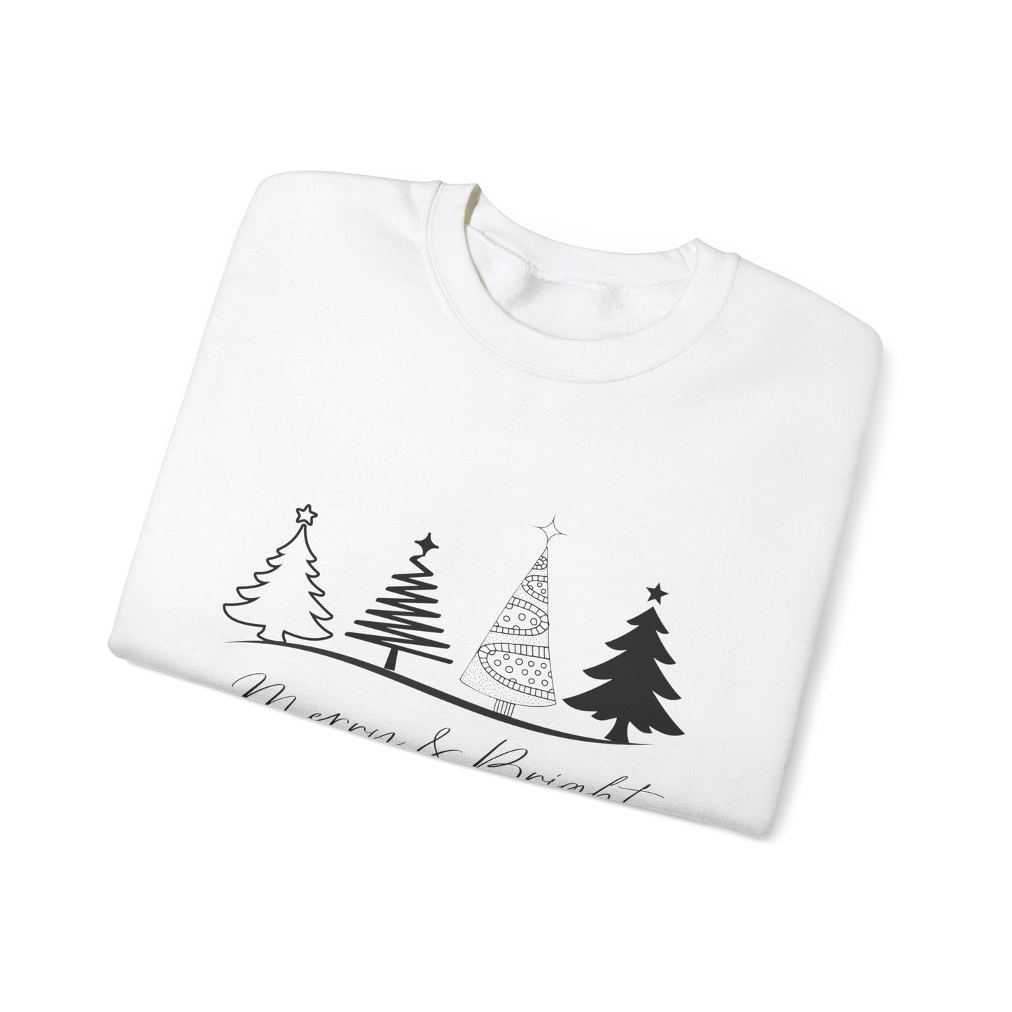 Merry and Bright: Festive Christmas  Crewneck