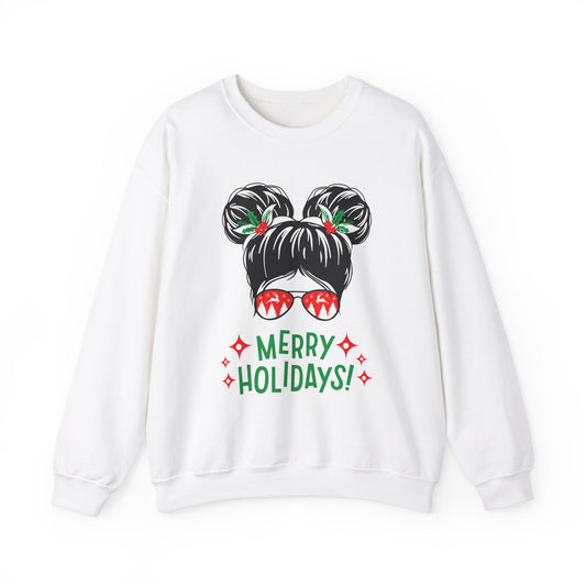 Women's Favorite Merry Holidays Crewneck