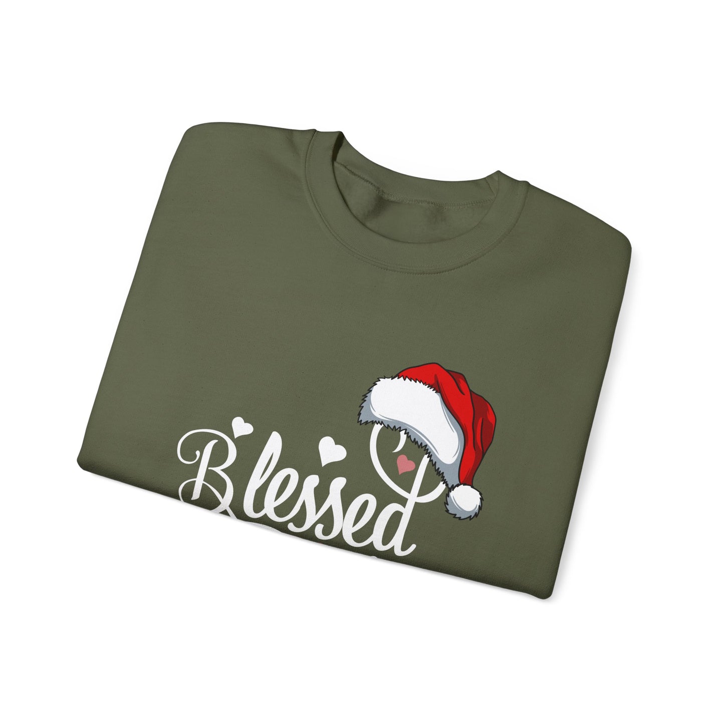 Blessed & Festive Christmas Crewneck