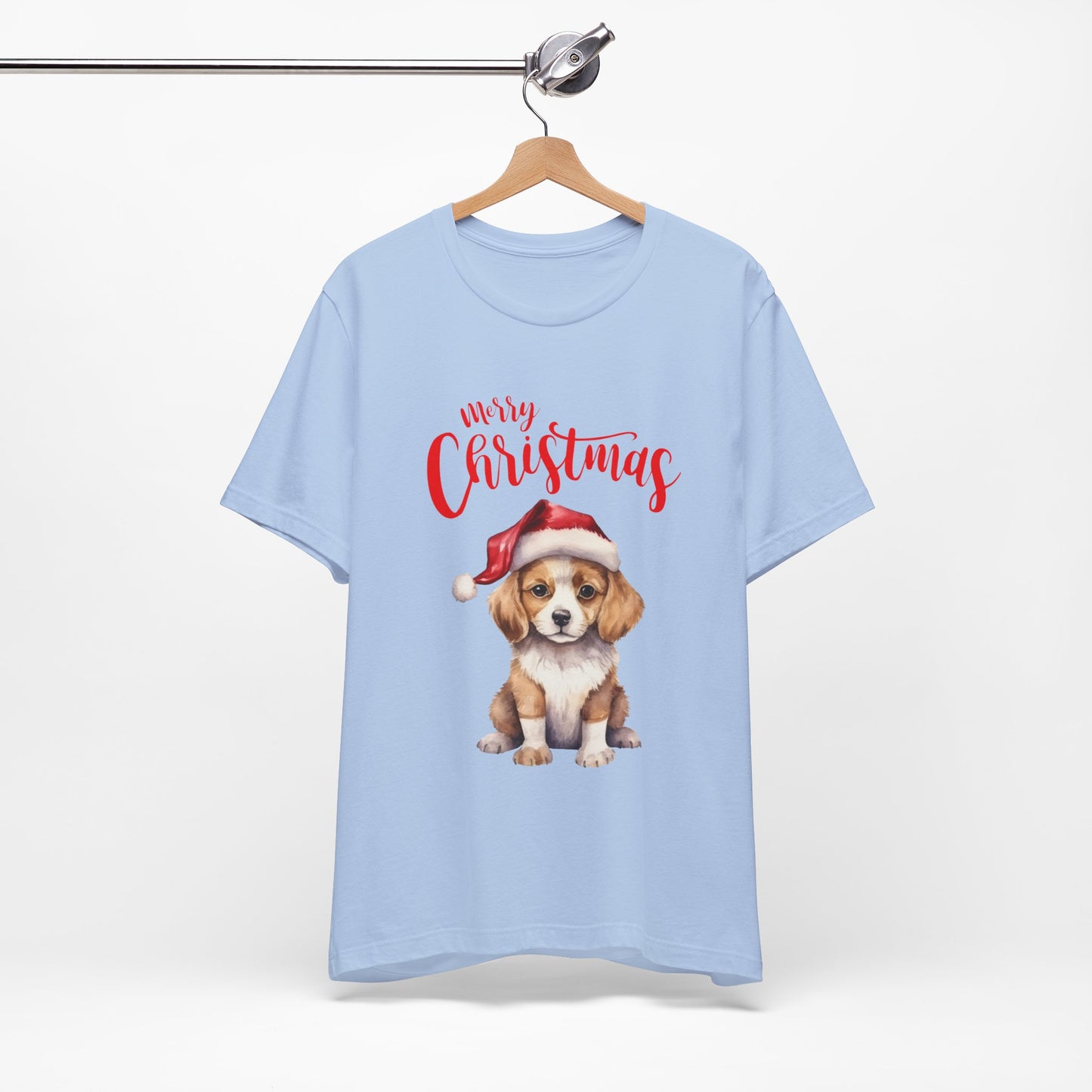 Jolly Pup: Merry Christmas T-Shirt